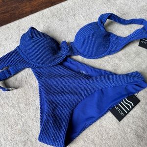 Vetchy navy women’s bikini set